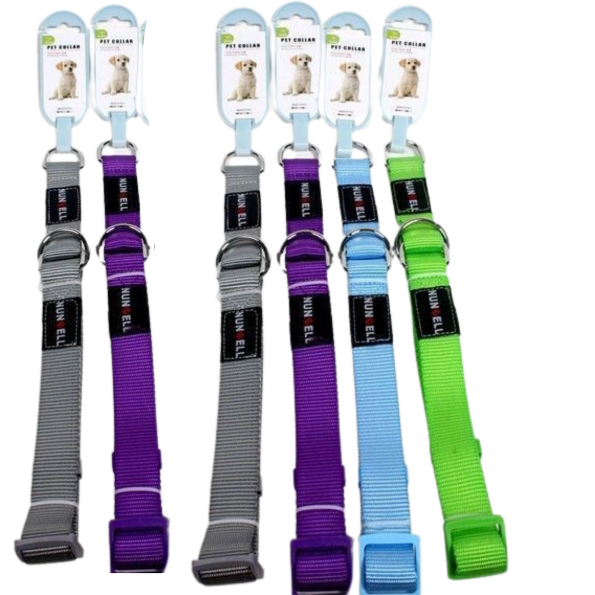 6pcs DOG TRAINING CHOKER Collar Martingale Adjustable Lead 2.5cm Width BULK