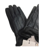 Ladies Genuine Sheepskin Leather Gloves Patch Fleece Lining Warm Winter Womens