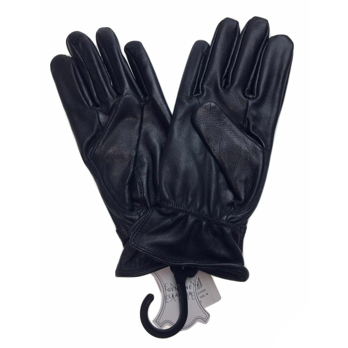 Ladies Genuine Sheepskin Leather Gloves Patch Fleece Lining Warm Winter Womens