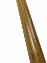 92cm WOODEN WALKING STICK Wood Cane Pole Carved Varnished Deluxe Quality Sturdy - Brown