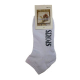 9x COTTON ANKLE SOCKS Sport Cushion Foot Low Cut Running - Assorted Colours Bulk