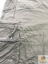 Deluxe PLUS SIZE CARGO SHORTS Heavy Duty Big Sizes Summer 100% COTTON