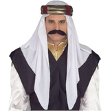 Arabian Desert Prince Hat Headpiece Costume Party Fancy Dress Arabic