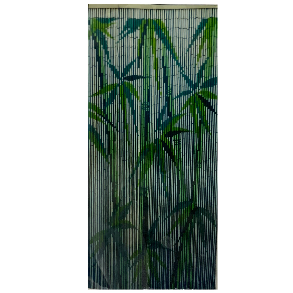 Deluxe Handmade Bamboo Door Curtain BAMBOO LEAVES Room Divider  Strands 90cm x 200cm