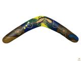 BOOMERANG Aboriginal Art Australian Souvenir Wood Artwork - Assorted