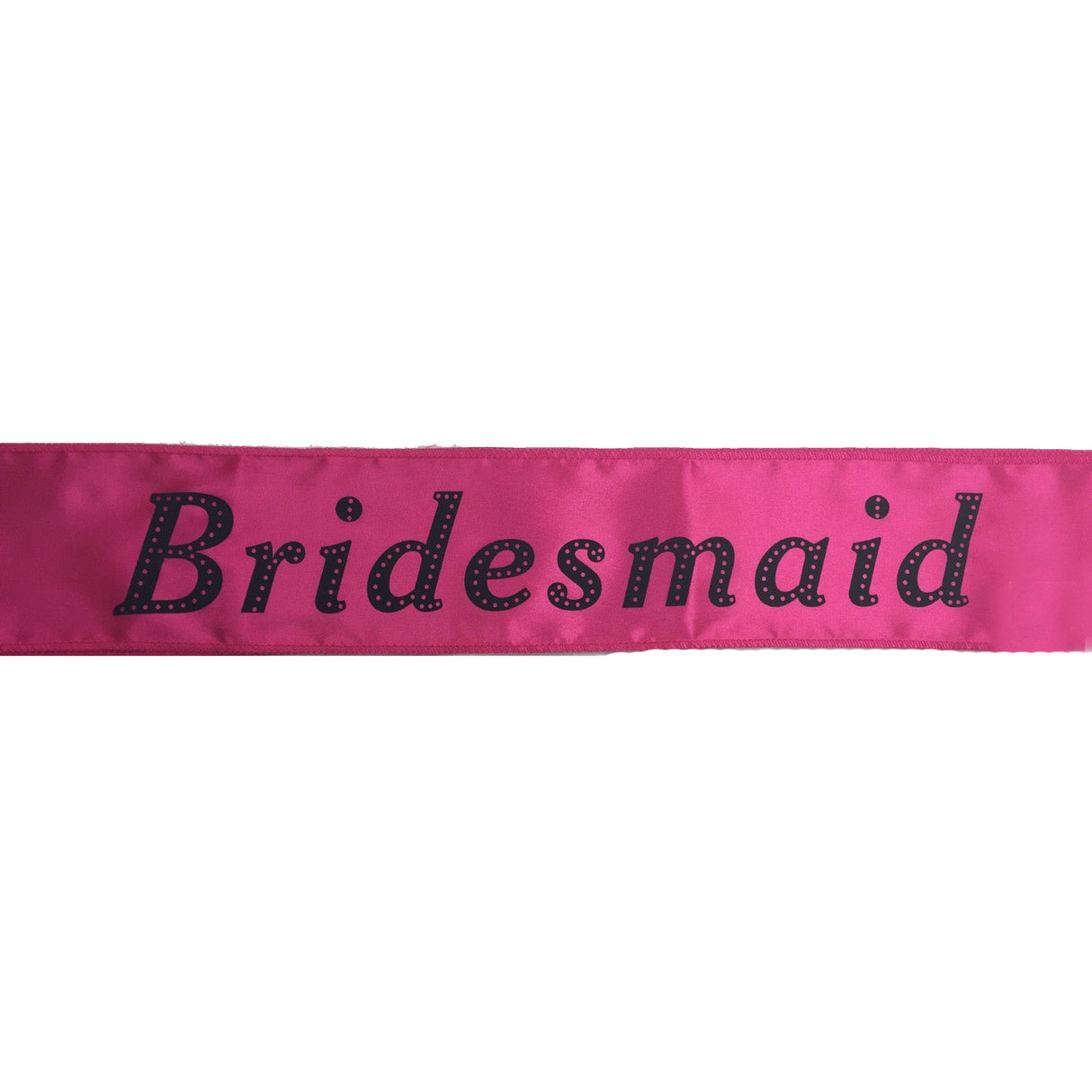 HEN'S NIGHT SASH Party Girls Wedding Bridesmaid Bridal Bride To Be Satin Sashes - Bridesmaid (Pink)