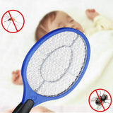 2x BUG ZAPPER RACKET Fly Mosquito Pest Swatter Net Racquet Electric Insect Killer