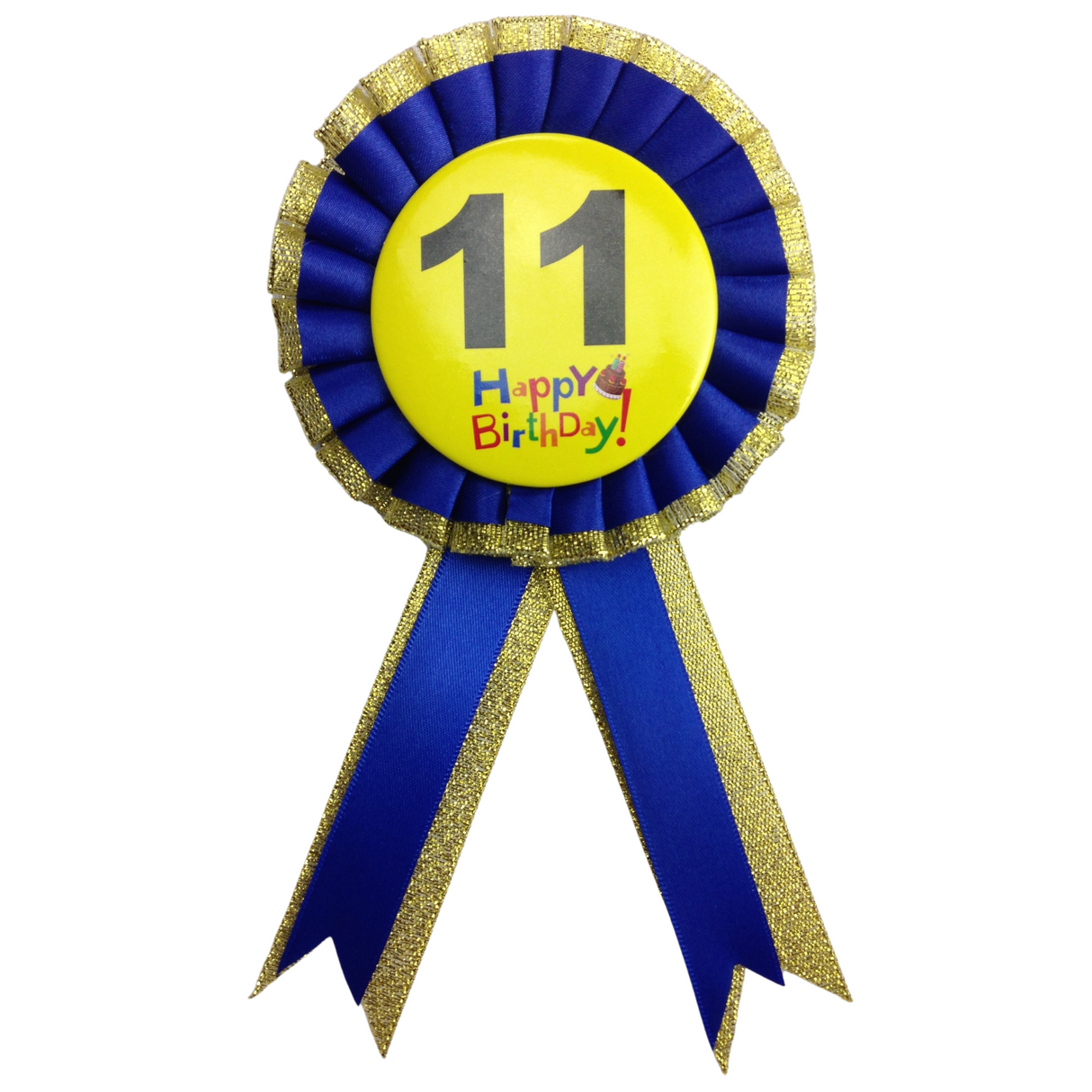 BIRTHDAY BADGE Party Favour Award Rosette Fancy Dress Girls Boys Childrens Kids