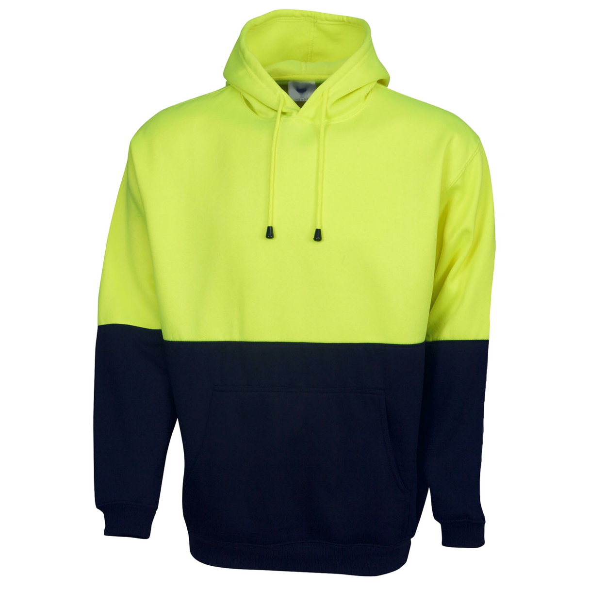 HI VIS POLAR FLEECE HOODIE Jumper Safety Workwear Fleecy Jacket Unisex