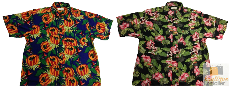 Mens HAWAIIAN SHIRT Beach 100% VISCOSE Surf Floral Party Short Sleeve S-XXL