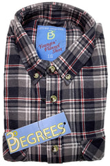 KIDS FLANNELETTE SHIRT Boys Childrens Classic Vintage Flannel Flannie