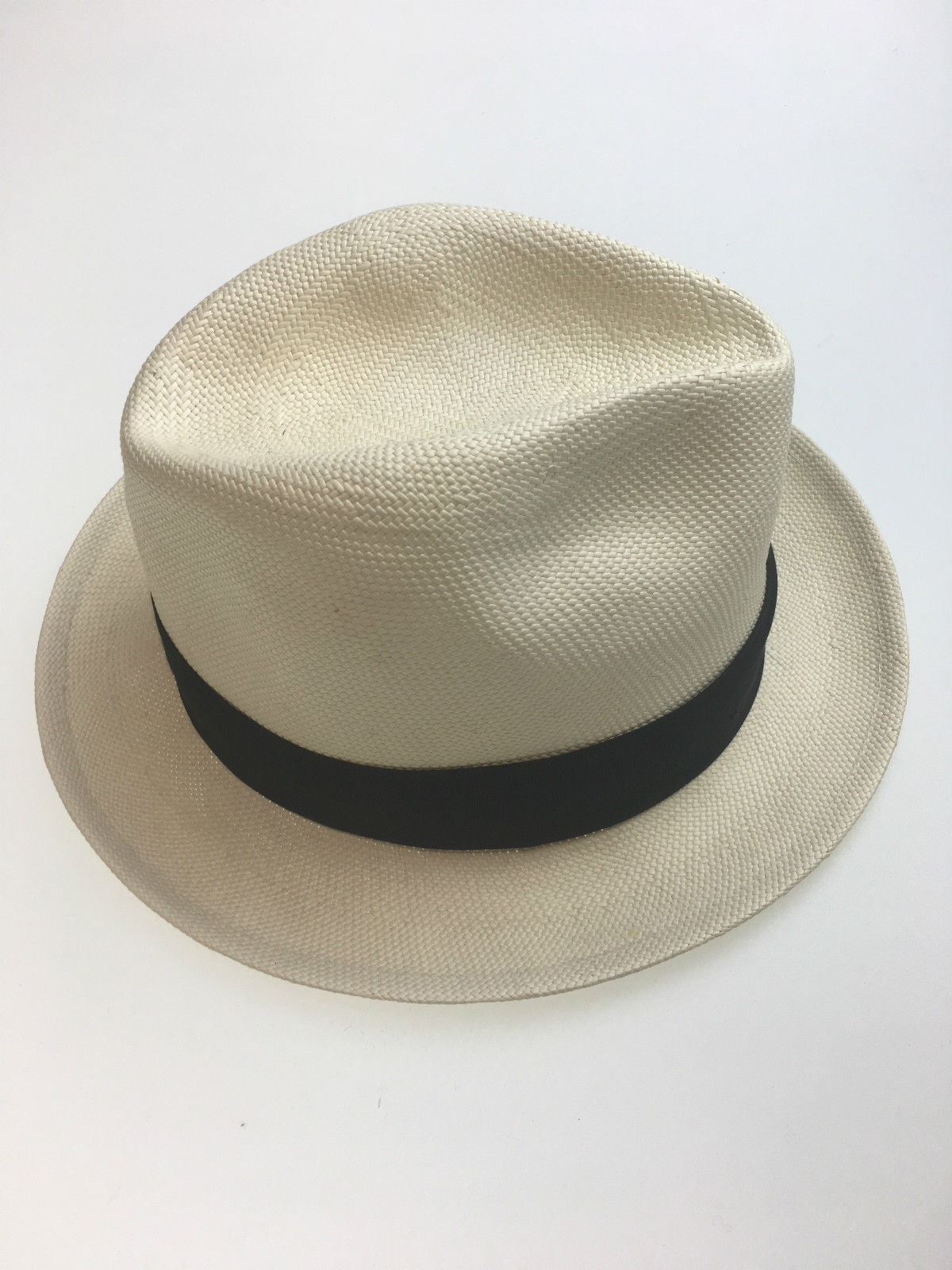 Small Brim Classic Trilby HAT with Feather Fedora Sun UV MADE in USA KS-10