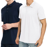 Mens POLO SHIRT 100% COTTON Top Collar Plain Basic Tee Short Sleeve