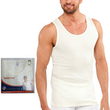 Mens THERMAL Sleeveless Athletic Singlet Top Merino Wool Underwear MADE IN AUS