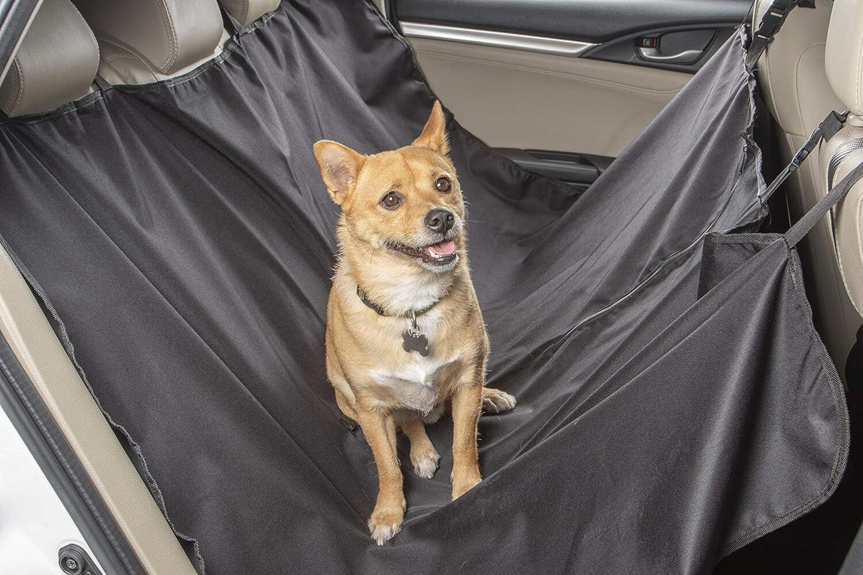 Pet Car Back Seat Cover Dog Cat Waterproof Hammock Protector Mat Blanket Black