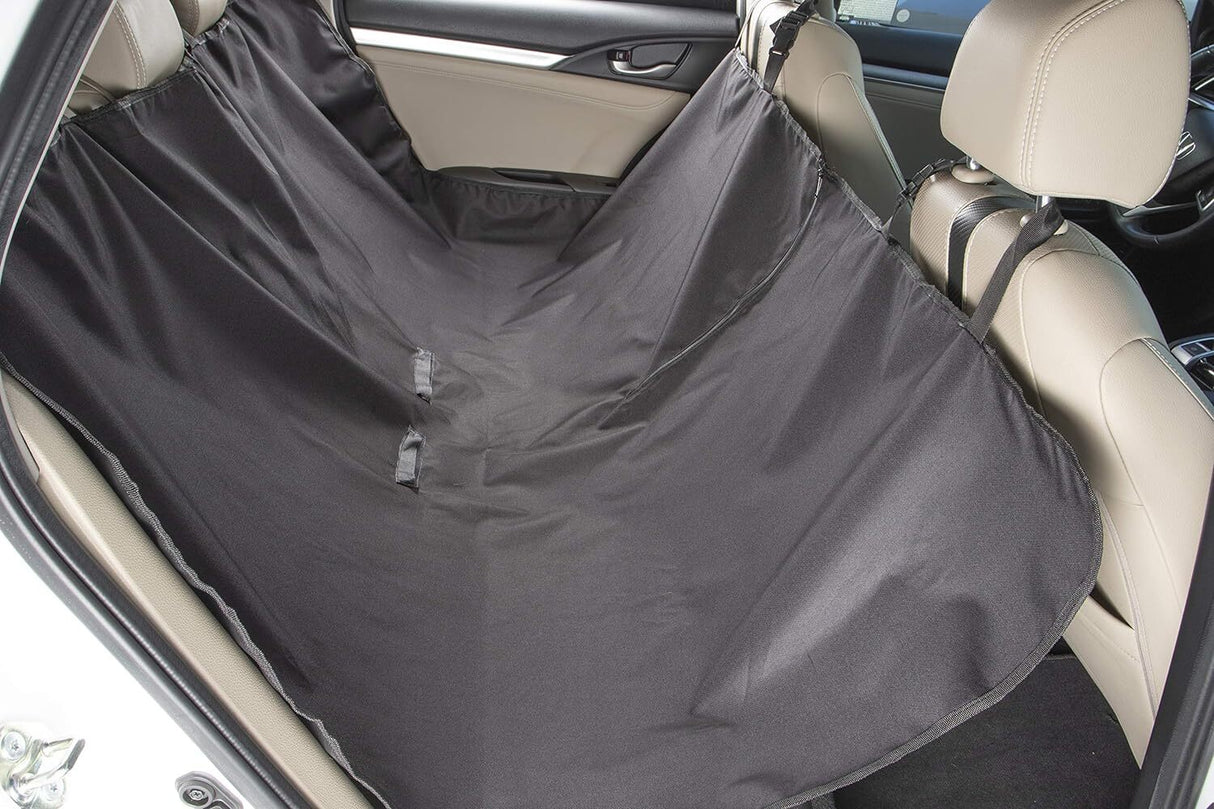 Pet Car Back Seat Cover Dog Cat Waterproof Hammock Protector Mat Blanket Black