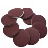 100pcs 100mm 4" Sandpaper Discs 100 Grit Sanding Sheets Sand Paper BULK