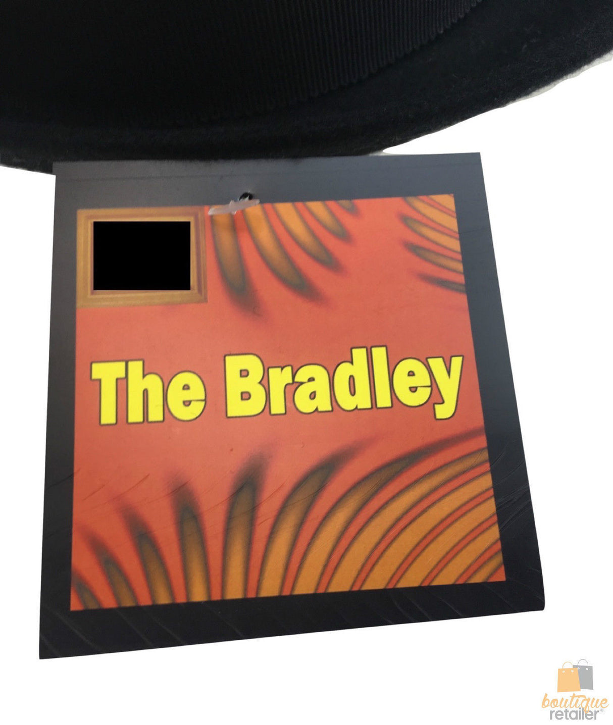 The Bradley Porkpie 100% Genuine Wool Felt Hat Fedora Trilby Formal Jazz Brim