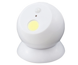 Brillar Motion Activated Swivel Ball Light - White