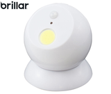 Brillar Motion Activated Swivel Ball Light - White