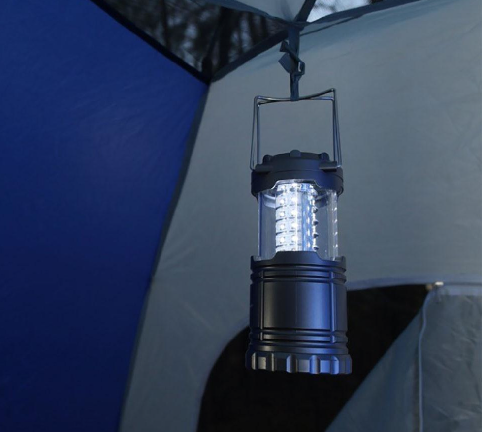 Pop Up Lantern w/ COB LED Technology Portable Outdoor Camping Fishing Adventure Hiking Light