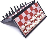 Magnetic Portable Travel Chess Game Set Folding Board Game Chessboard - 22 x 22cm