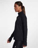 Nike Sweatshirt Pullover Half Zip Element Running Womens - Black