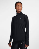 Nike Sweatshirt Pullover Half Zip Element Running Womens - Black