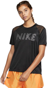 Nike Womens Dri-FIT Miler T-Shirt - Black