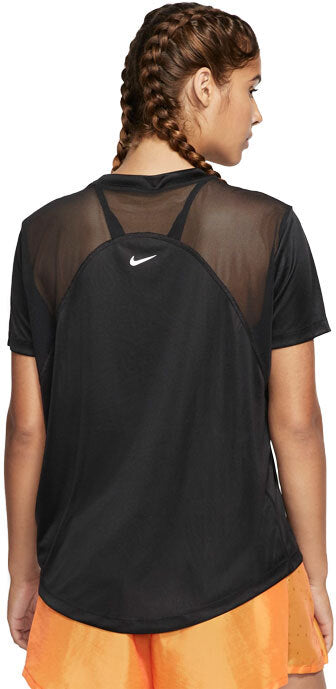 Nike Womens Dri-FIT Miler T-Shirt - Black