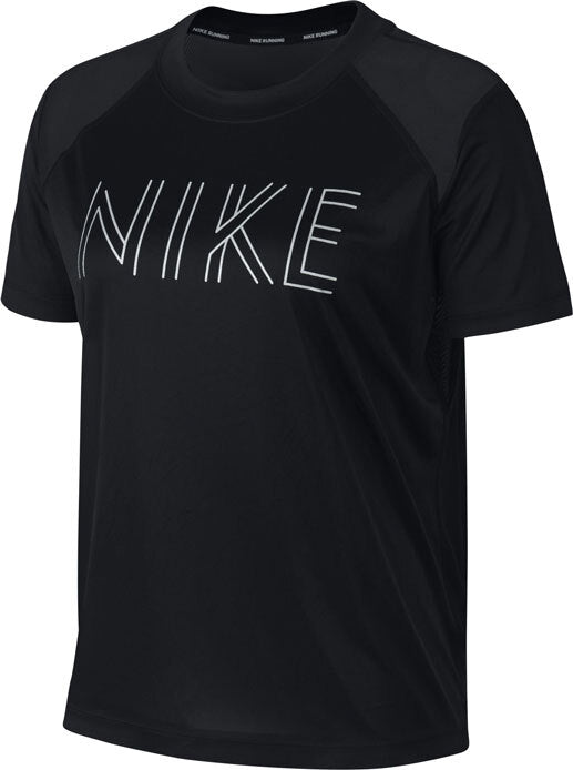 Nike Womens Dri-FIT Miler T-Shirt - Black