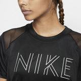 Nike Womens Dri-FIT Miler T-Shirt - Black