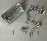 Door Chain Latch Bolt Restrictor Safety Guard Lock Slide Catch Strong Security