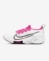 Nike Womens Air Zoom Shoes Tempo Next FK-White/Black-Pink Blast