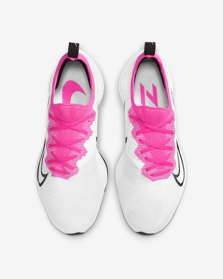 Nike Womens Air Zoom Shoes Tempo Next FK-White/Black-Pink Blast