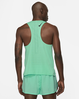 Nike Mens Aeroswift Running Singlet Tank Shirt - Green