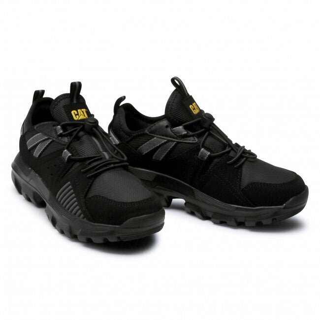 Caterpillar Boys Raider S O Lace Up Shoes Kids Low Top Trainer Sneaker - Black