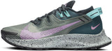 Nike Womens Pegasus Trail 2 Sneakers Runners Running Shoe - Seaweed/Beyond Pink