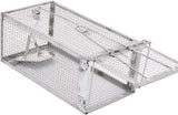 Metal Rat Trap Cage Animal Safe Catch Pest Rodent Mouse Bait Control Box