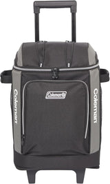 Coleman 42 Can Wheeled Soft Cooler Insulated Outdoor Camping Picnic Bag in Black