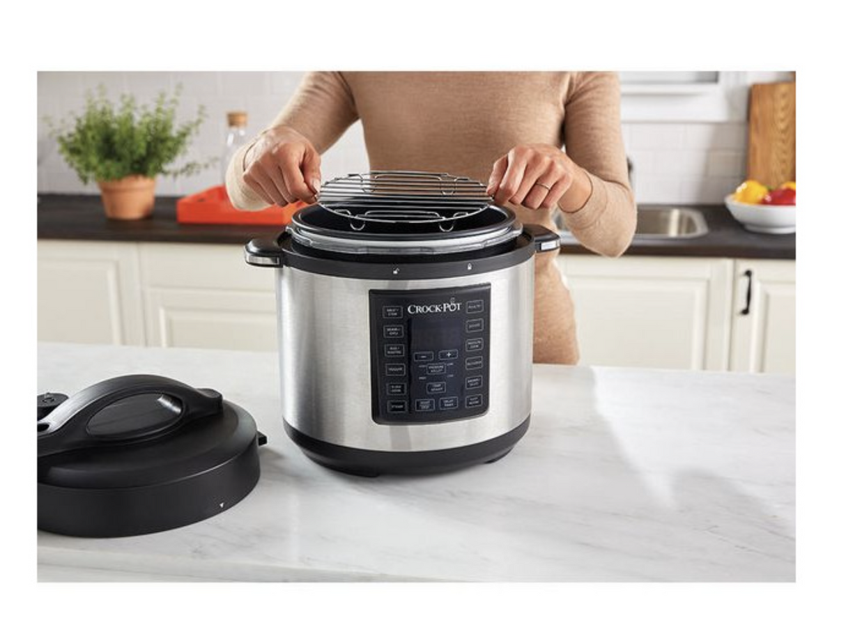 Crock-Pot Express Crock Multi Cooker CPE200 - Silver