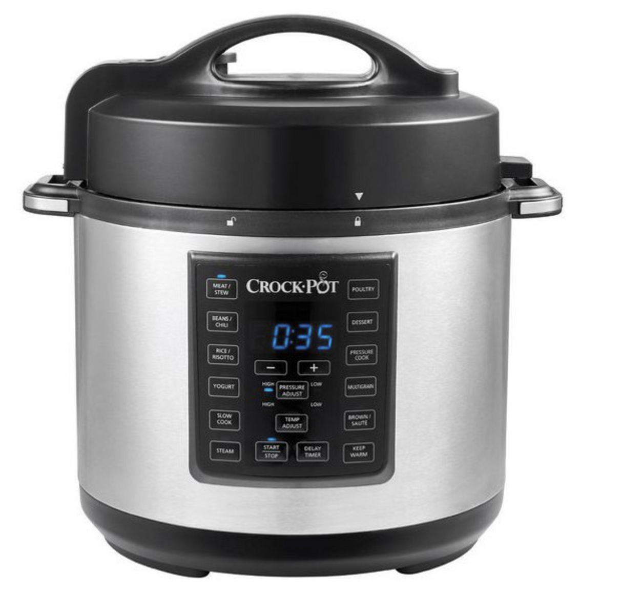 Crock-Pot Express Crock Multi Cooker CPE200 - Silver