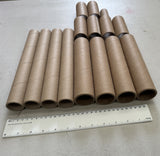 20+ Strong Cardboard Tubes Paper Roll Tubes for Art, Crafts, School, Packaging