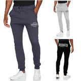 CROSSHATCH Seton  Skinny Track Pants Slim Trousers Cotton Gym Trackies Joggers