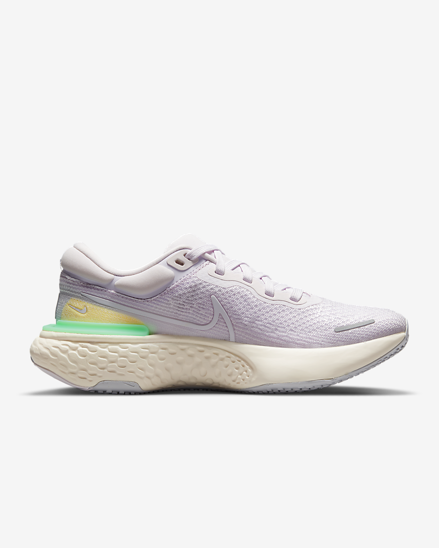 Nike Zoomx Invincible Run Flyknit Womens Running Shoes - Light Violet/White