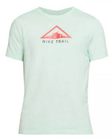 Nike Mens Trail Dri-Fit Tee Athletic Work-out T-Shirt - Mint Foam