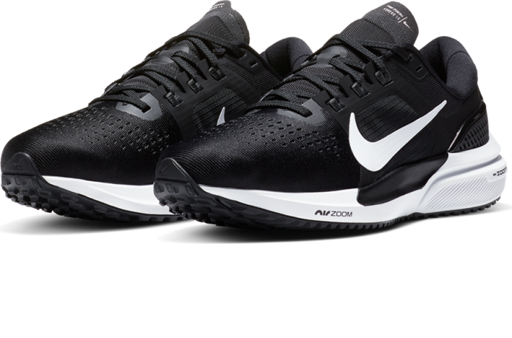 Nike Air Zoom Vomero 15 Womens Running Shoes Sneakers Runners - Black/White