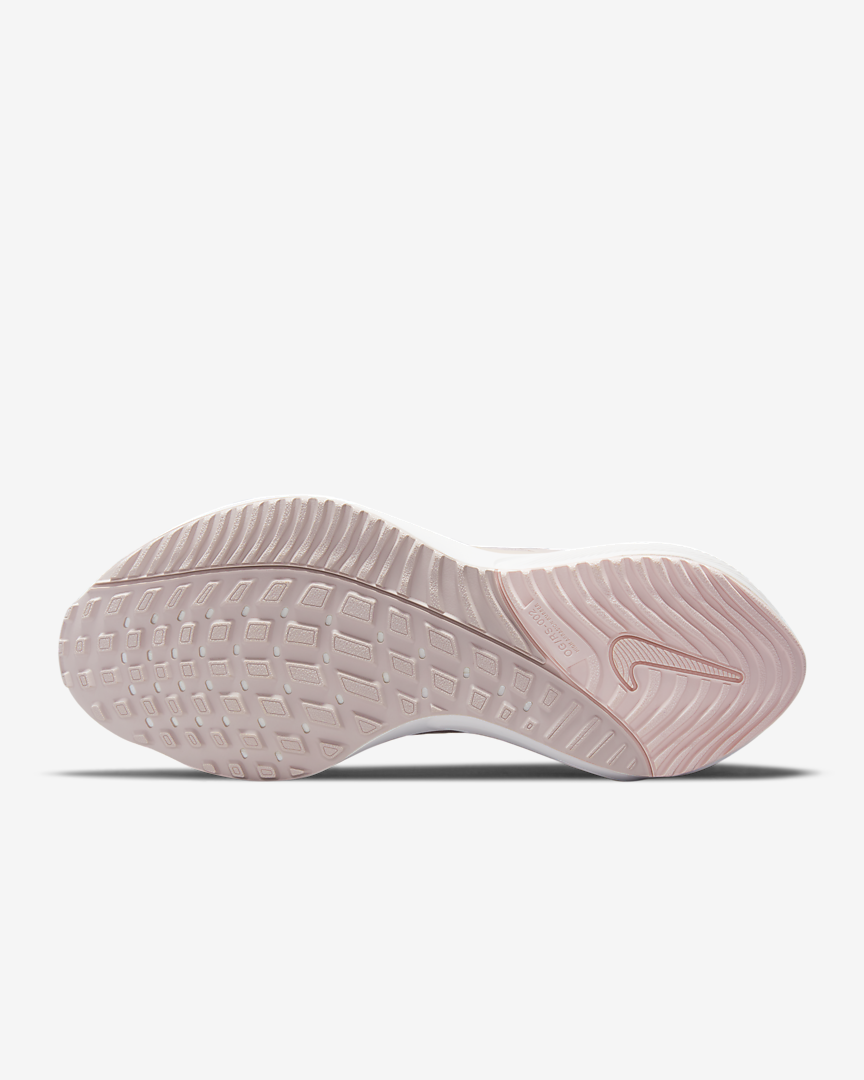 Nike Air Zoom Vomero 15 Womens Running Shoes-Barely Rose/White - Champagne