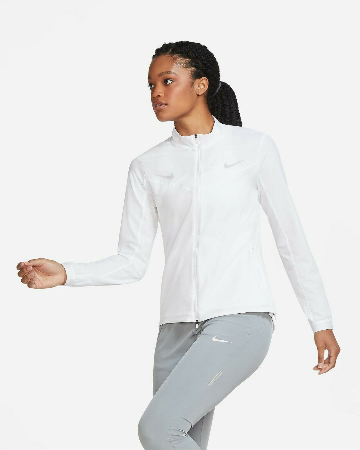 Nike Womens Running Jacket - White