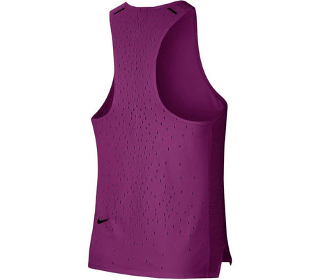 Nike Mens Run Division Adapt Lightweight Tank Top - Magenta